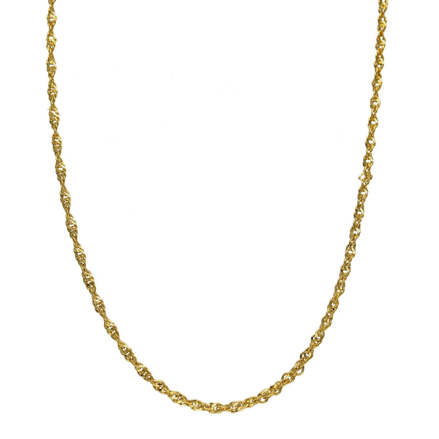 Złoty łańcuszek 585 singapur 2 mm DIA-LAN-1150-585 2mm ✅ Złoty łańcuszek o uniwersalnym splocie singapur ✅.jpg